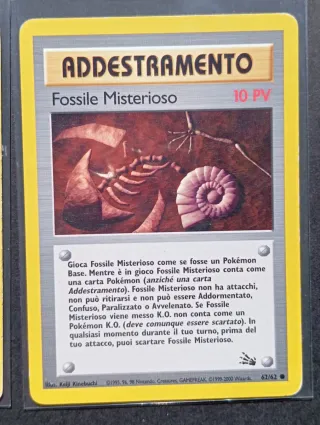 Carte dei Pokémon - Fossil