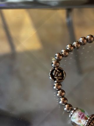 Braccialetto elastico con charms