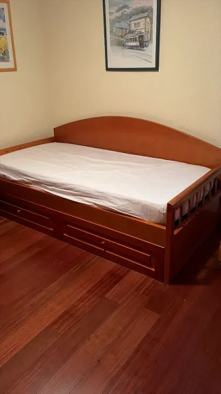 Cama nido madera con cajones