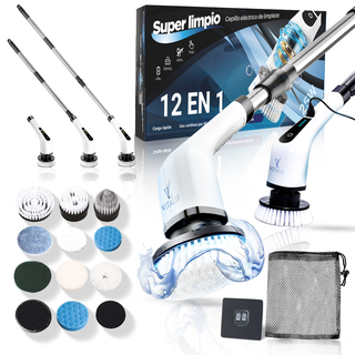 Cepillo Eléctrico Limpieza Vitalif 12 en 1