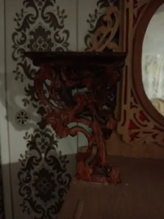 Espejo de pared madera y cristal