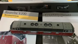 Locomotora ESU V200 015 R. 31080 Sonido Humo