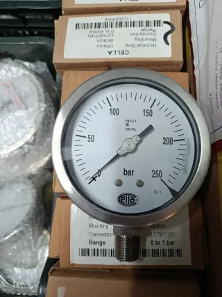 Relojes Presión Inox 316 Rosca 1/2