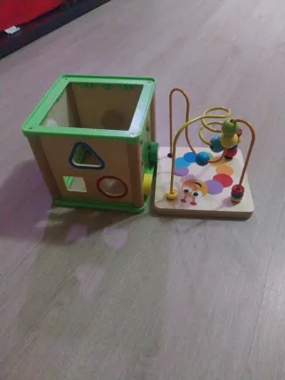 Cubo de actividades Montessori