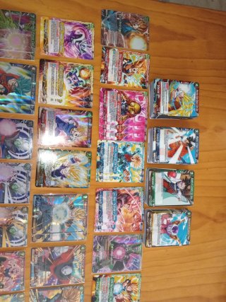 Lote de 278 Cartas Dragon Ball Super BT2