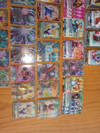 Lote de 278 Cartas Dragon Ball Super BT2