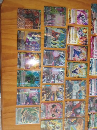 Lote de 278 Cartas Dragon Ball Super BT2