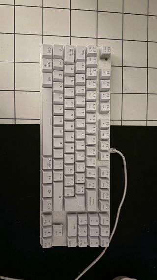 Teclado Mecánico Blanco