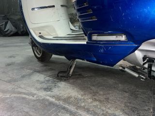 Peugeot Django 2023, Scooter Azul y Marrón