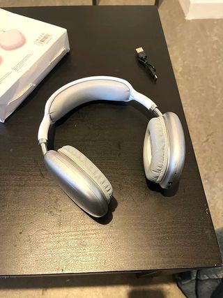 Cascos P9 Pro Max Bluetooth Blancos Nuevos