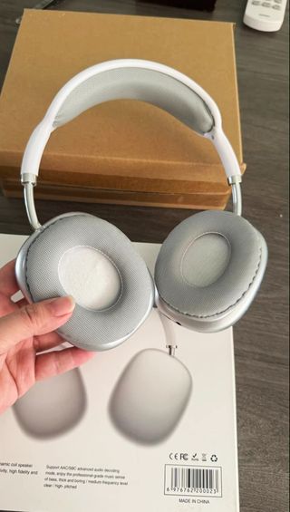 Cascos P9 Pro Max Bluetooth Blancos Nuevos