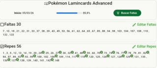 Venta/Cambio Lamincards Pokémon (ver imágenes)