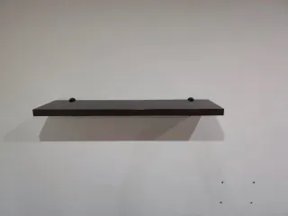 Mueble salón wengué y beige