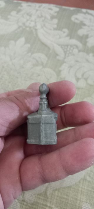 Ferro da stiro miniatura peltro vintage