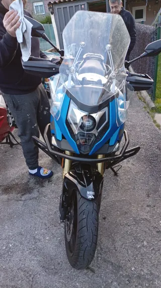 CFMOTO 650 MT Adventure Azul/Gris transferida