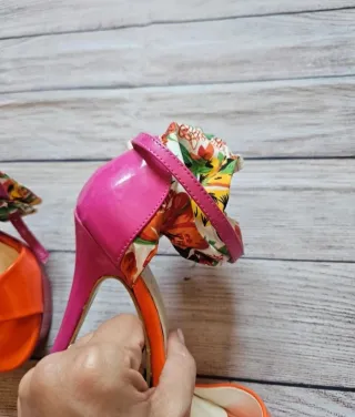 Tacchi Donna Plateau Y2K Vintage Tg 36