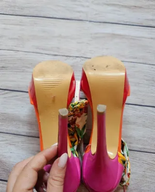 Tacchi Donna Plateau Y2K Vintage Tg 36
