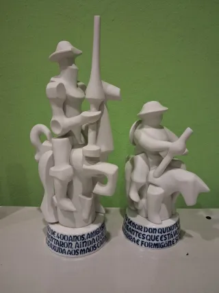 Sargadelos Don Quijote y Sancho Panza