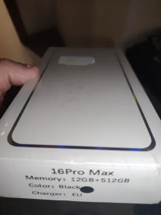Teléfono i16 Pro Max 8 GB RAM + 512GB ROM