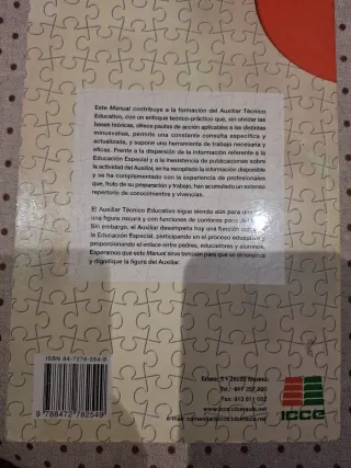 Manual del Auxiliar Técnico Educativo. Sin uso