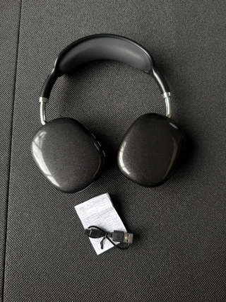 Cascos P9 Pro Max Bluetooth Negros Nuevos