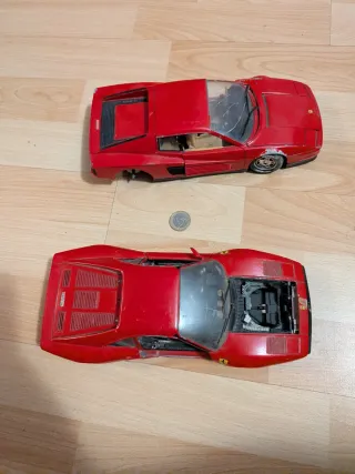 Coche Coleccionista Rojo Piezas