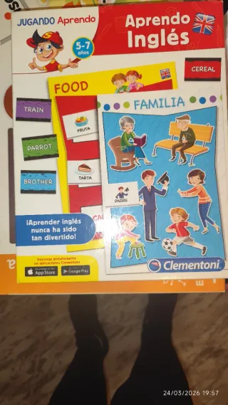 Libro Aprende Inglés Clementoni 5-7 años