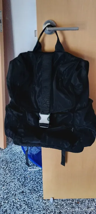 Mochila Grande Negra Viaje