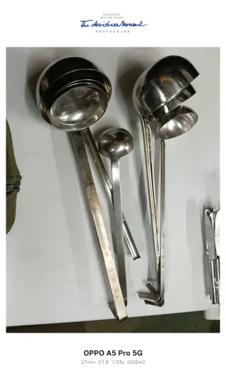 Set di mestoli da cucina industriale