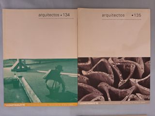 12 Revistas "Arquitectos" CSCAE años 1994 - 1999
