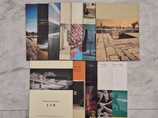 12 Revistas "Arquitectos" CSCAE años 1994 - 1999