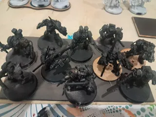 10 Caballeros Grises Warhammer 40k