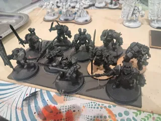 10 Caballeros Grises Warhammer 40k