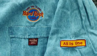 Camisa Vaquera Hard Rock Cafe Staff