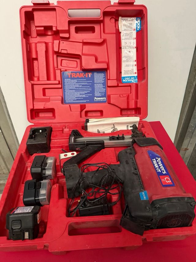 Pistola Powers Trak-It C3 + Maletín