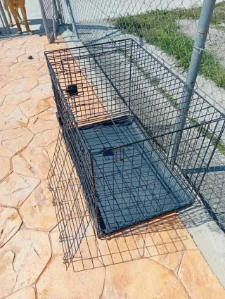 Jaula grande de perro las medidas en las fotos