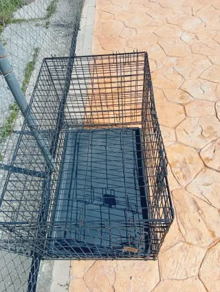 Jaula grande de perro las medidas en las fotos