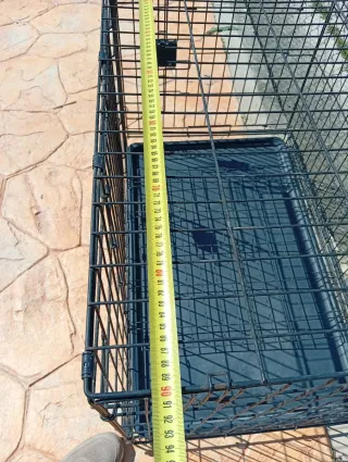 Jaula grande de perro las medidas en las fotos