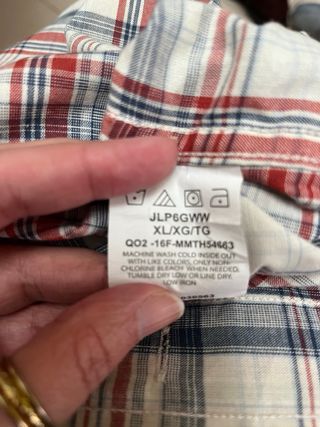 Camisa de hombre marca Wrangler Jeans Co, talla XL