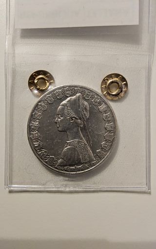 500 Lire Caravelle Moneta Italiana