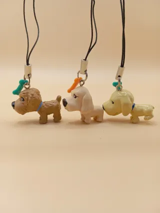 Ciondoli con cagnolini set di 3 pezzi • Panini