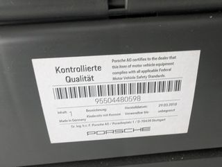 Sillas coche niños Porsche