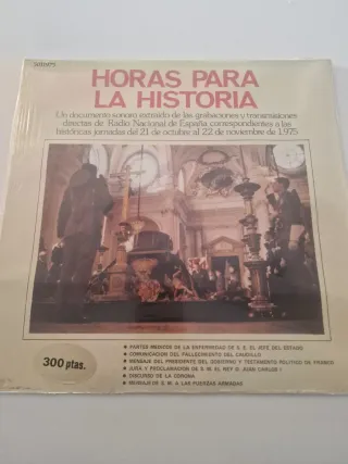 Vinilo Horas Para La Historia 1975