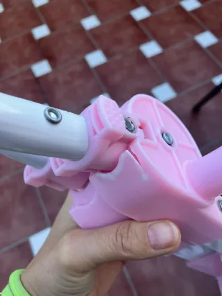 Barandilla de Cama Bebé Rosa