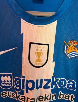 Camiseta Real Sociedad 2011/12 Martínez 6