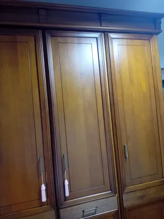 Dormitorio Clásico Madera