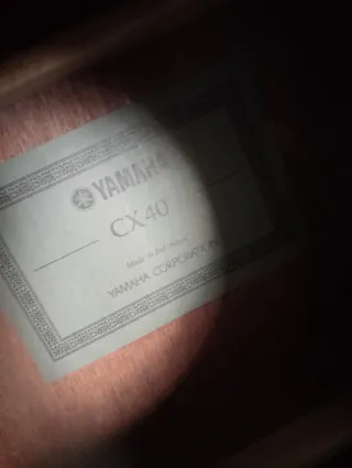 Guitarra Española Yamaha CX40