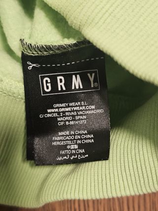 Sudadera Grimey Banana XXL
