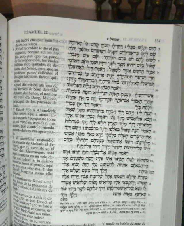 Biblia Tanaj Español Hebreo