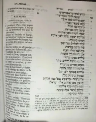 Biblia Tanaj Español Hebreo